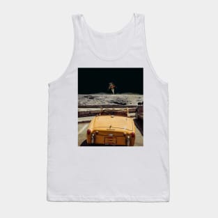 Take a break in the middle of space -  Artwork Tank Top